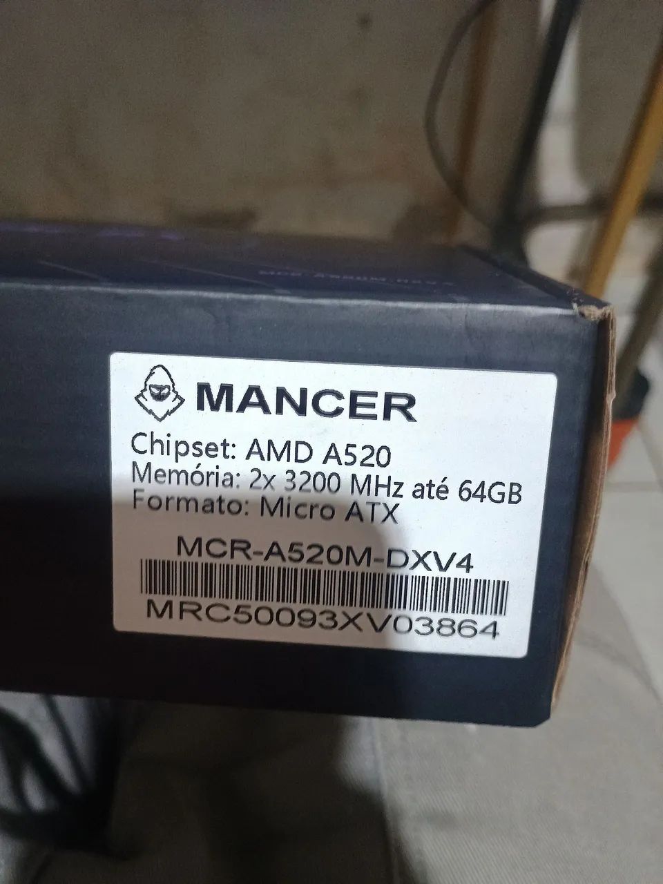 Placa mãe a520m mancer ( leia a descrição)  - Foto 3