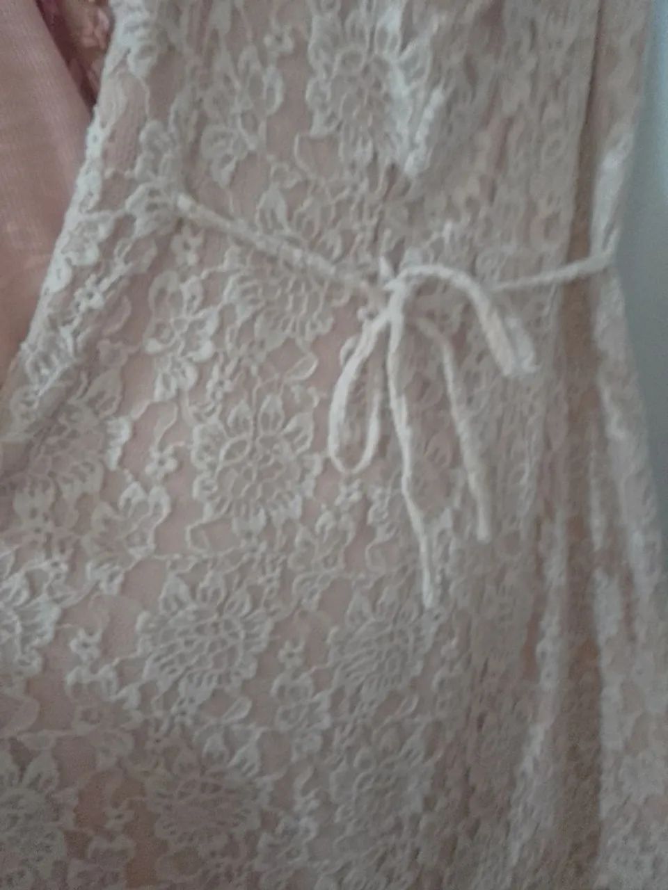 Vestido Gestante de renda - Foto 2