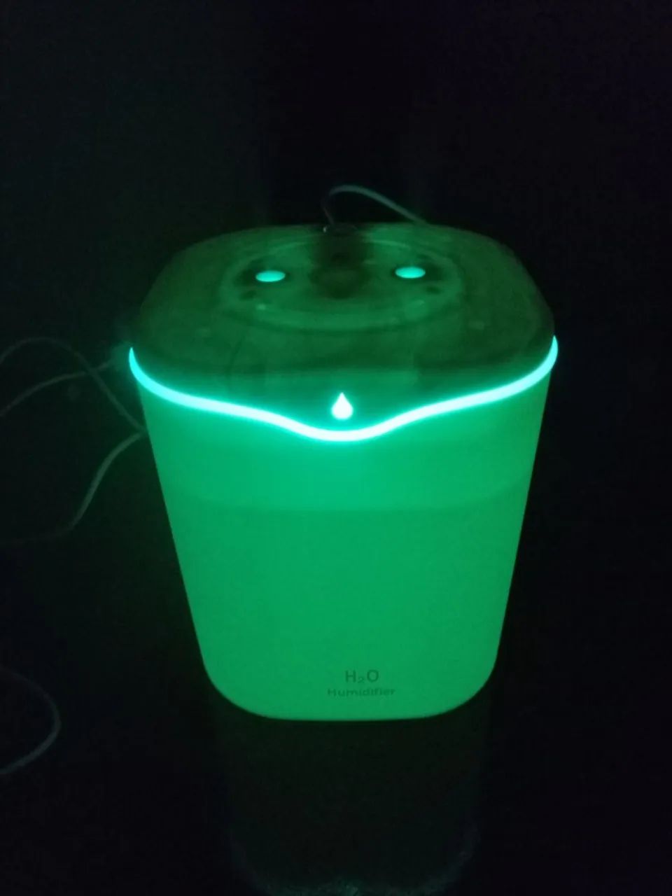 Umidificador de Ar Spray Duplo e LED 2000ml - Foto 5