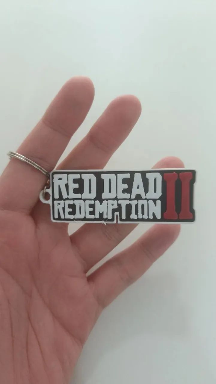 Chaveiro Red Dead Redemption 2 RDR2 Impressão 3D - Foto 2
