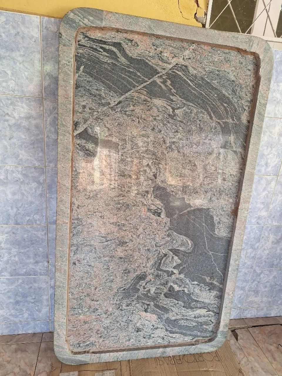 Tampo de mesa retangular (granito) - Foto 2