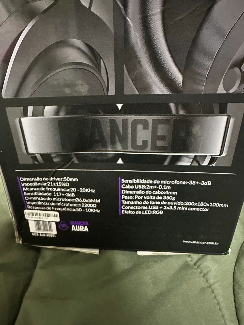 Headset mancer novo  - Foto 2