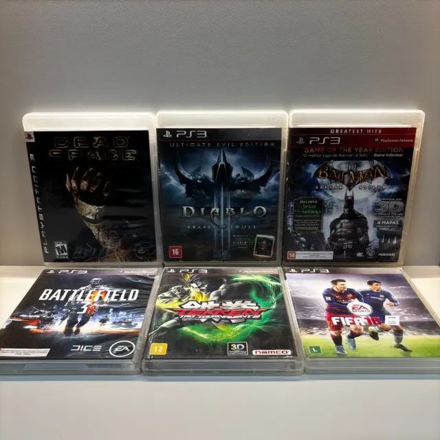 Pack Jogos PS3 - Jogos de Vídeo Game - Cruzeiro do Sul II