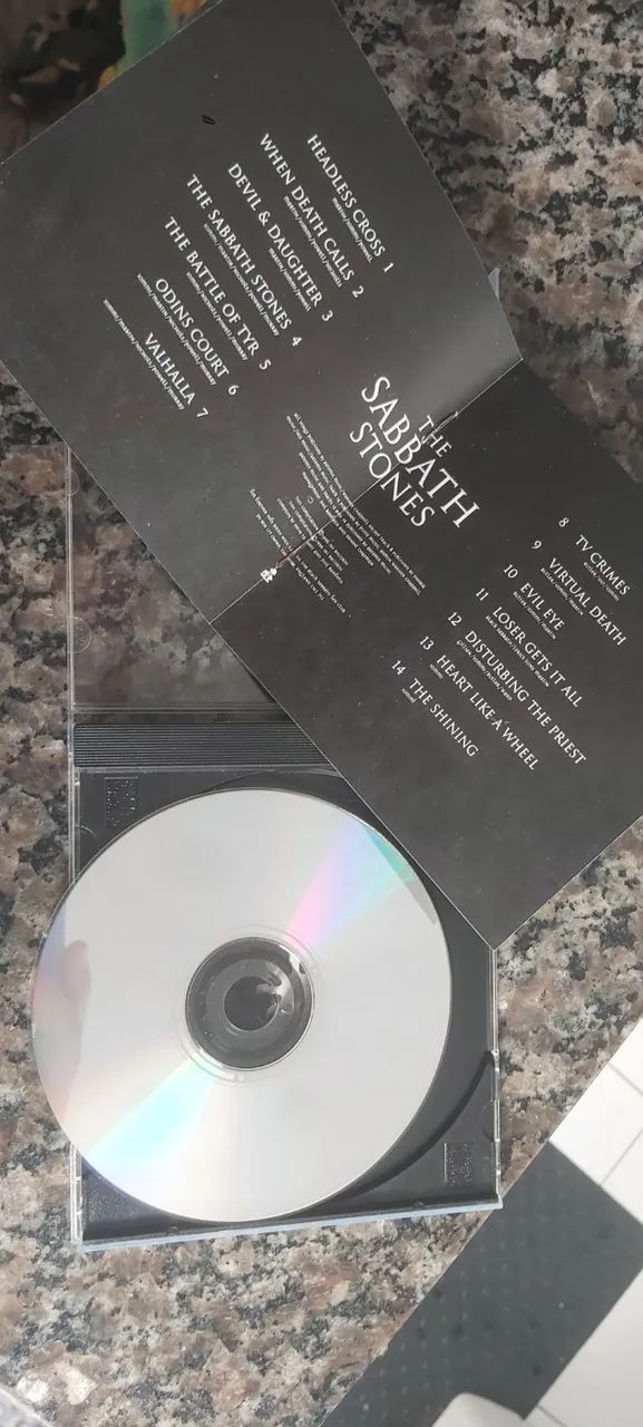 Cd Black Sabbath - The Sabbath Stones PERFEITO - Foto 5
