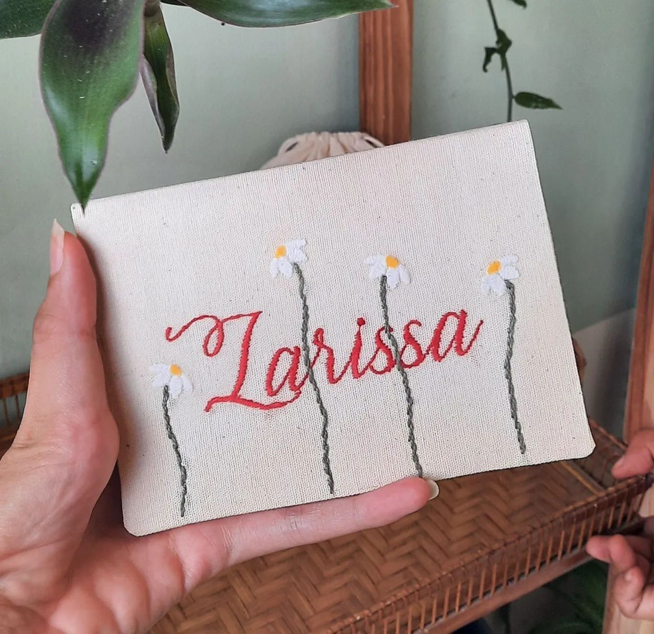 Bloco bordado personalizado