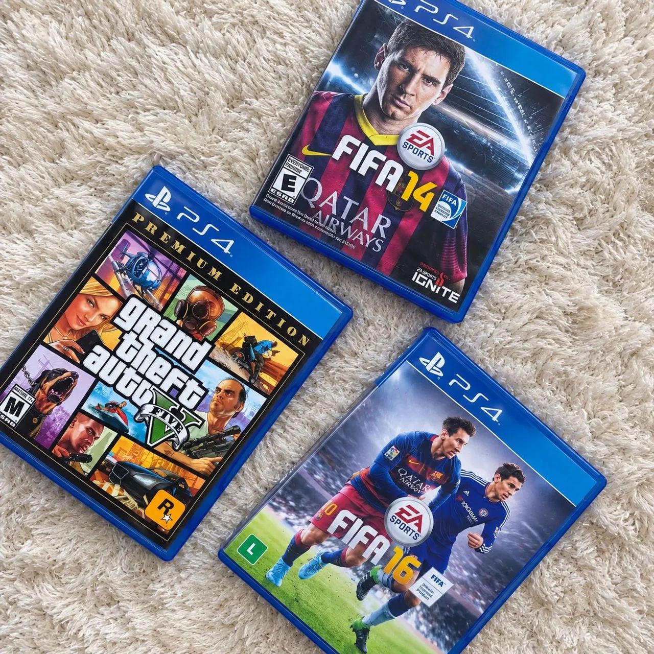 FIFA 14 16 e grande theft auto V 