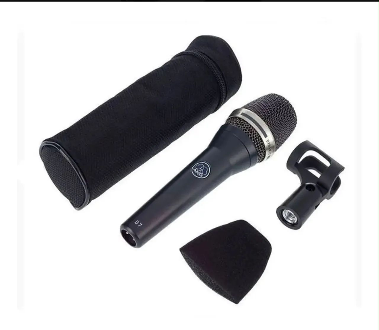 Microfone AKG D7 Dinâmico Supercardioide Preto - Foto 3