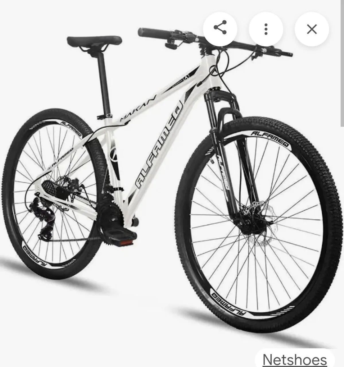 Bicicleta nunca usada 