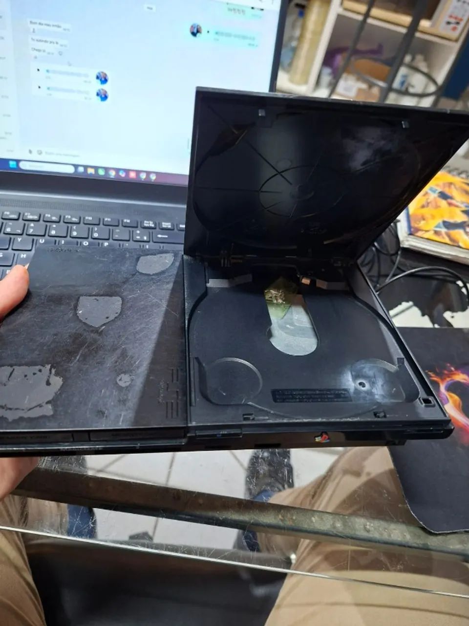 Carcaça Ps2 slim 90000 - Foto 4