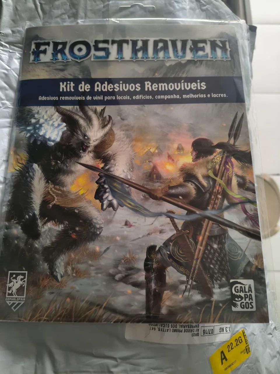 Frosthaven adesivos removíveis