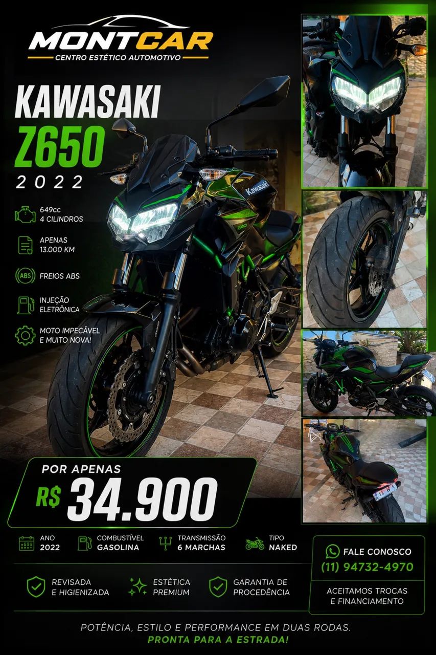 Kawasaki Z650  - Foto 5