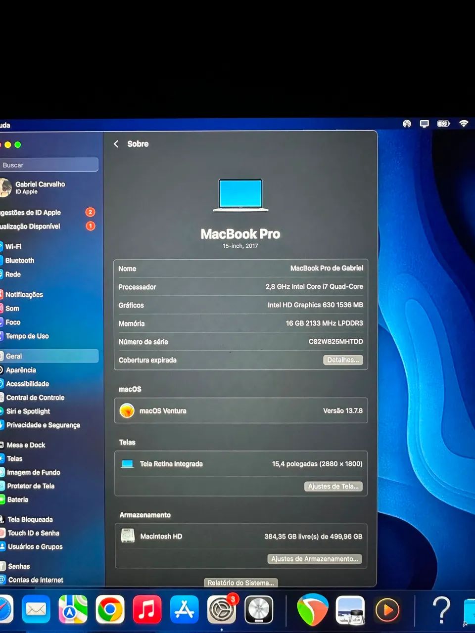 MacBook Pro 2017 - Foto 3