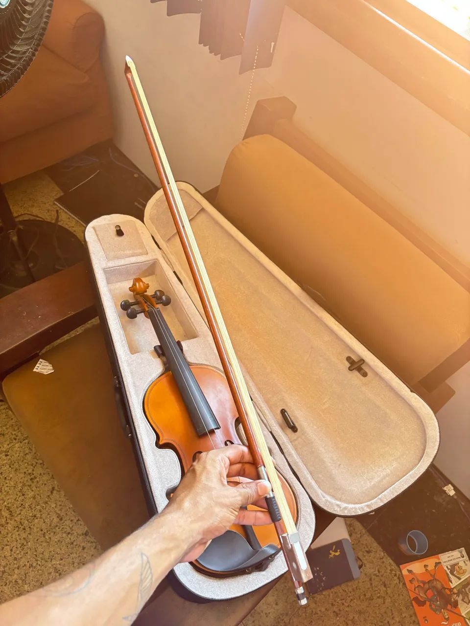 Violino com Case - Foto 3
