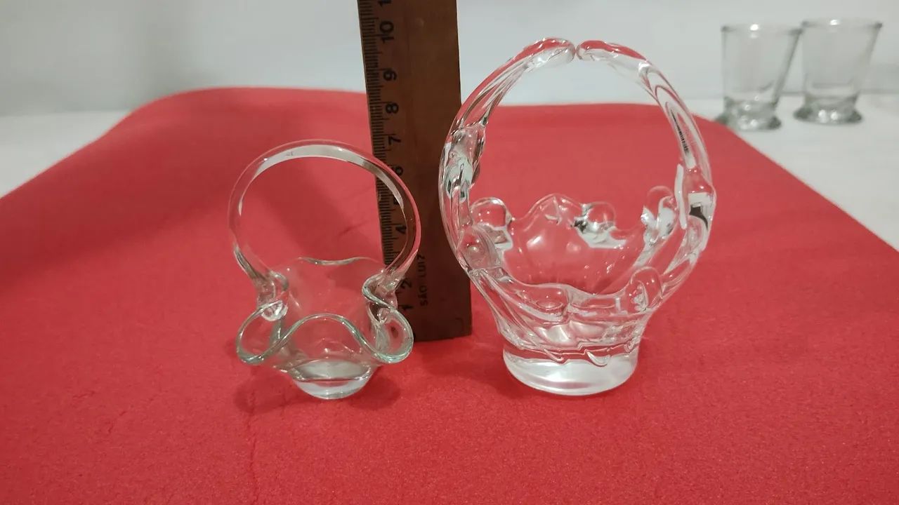 Cestinha de vidro  - Foto 3
