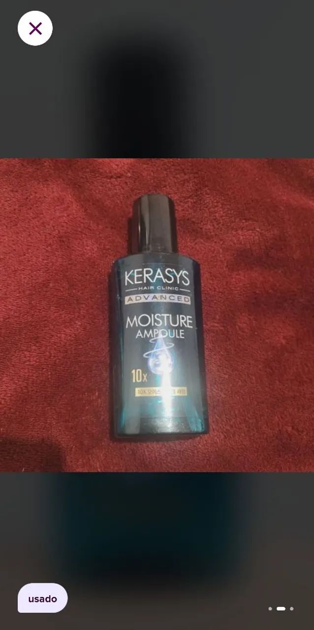 Óleo capilar kerasys moisture advanced - Foto 2