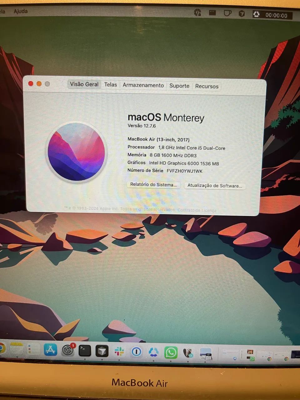 Macbook Air 2017 13? I5 8gb - Notebooks - Vinhais, São Luís