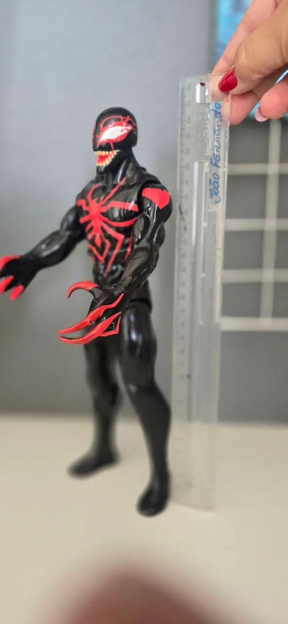 Boneco homem Aranha spd Max VENON  usado - Foto 2