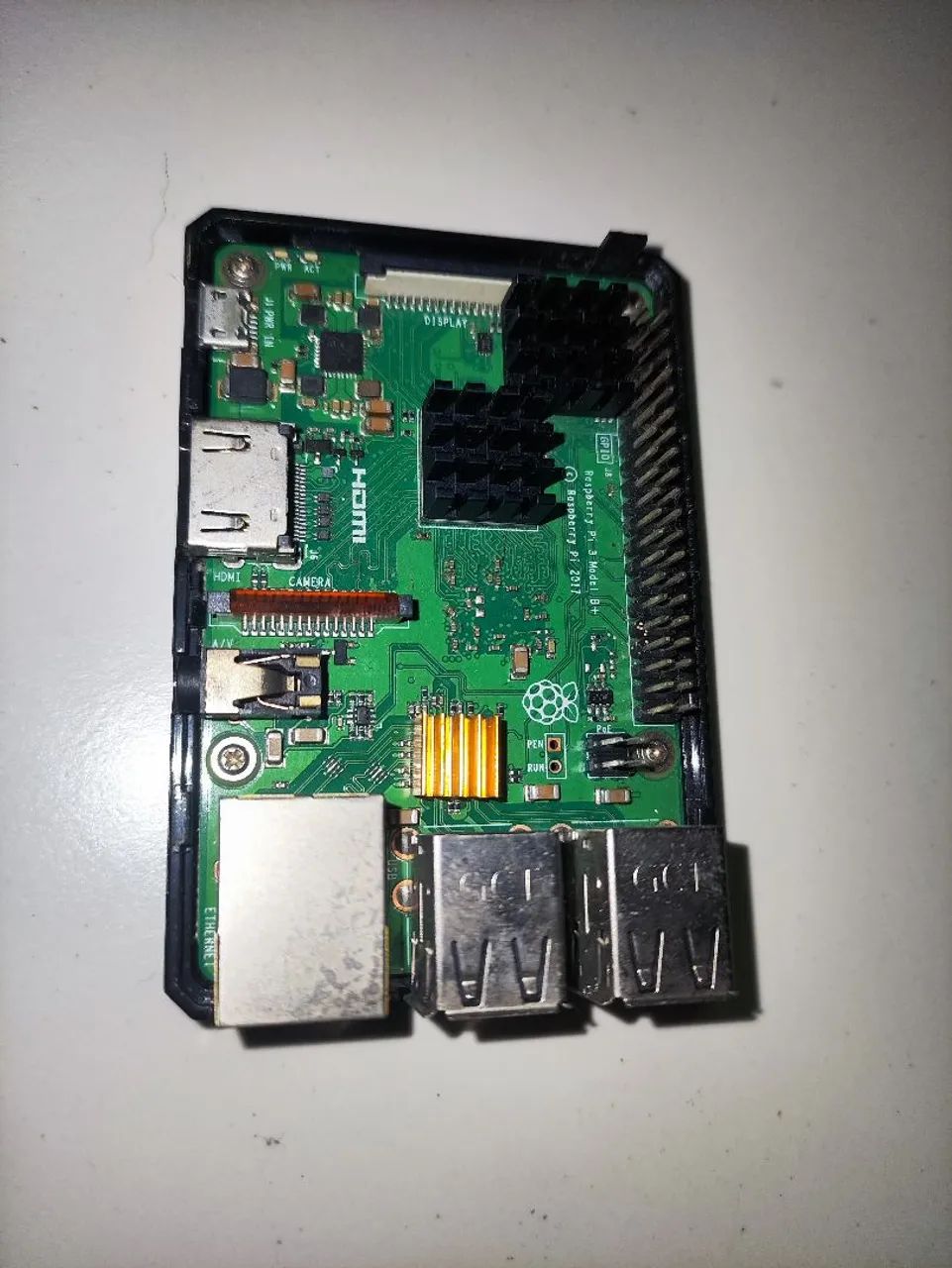 Raspberry pi 3 b+ com case , fonte e cartão sd - Foto 3