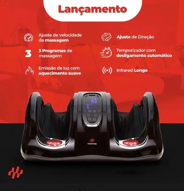 MASSAGEADOR PARA OS PÉS - Foto 2