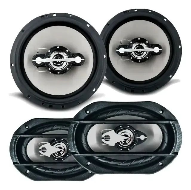 Kit Fácil Alto Falantes 6x9 E 6 Polegadas 280w Porta Tampão - Foto 2