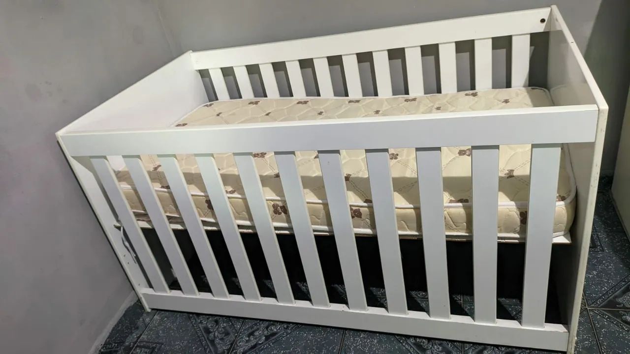 Berço Americano com Colchão incluso  - Foto 3