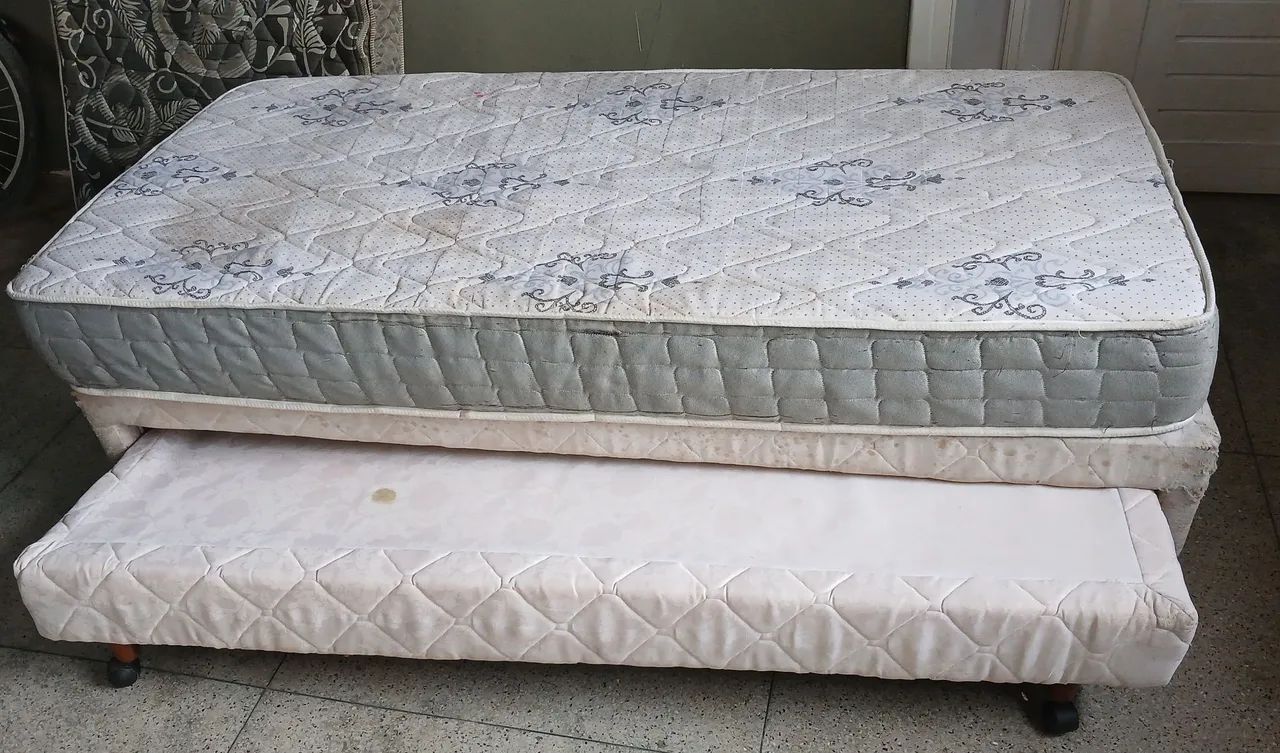 Cama box solteiro 2 em 1