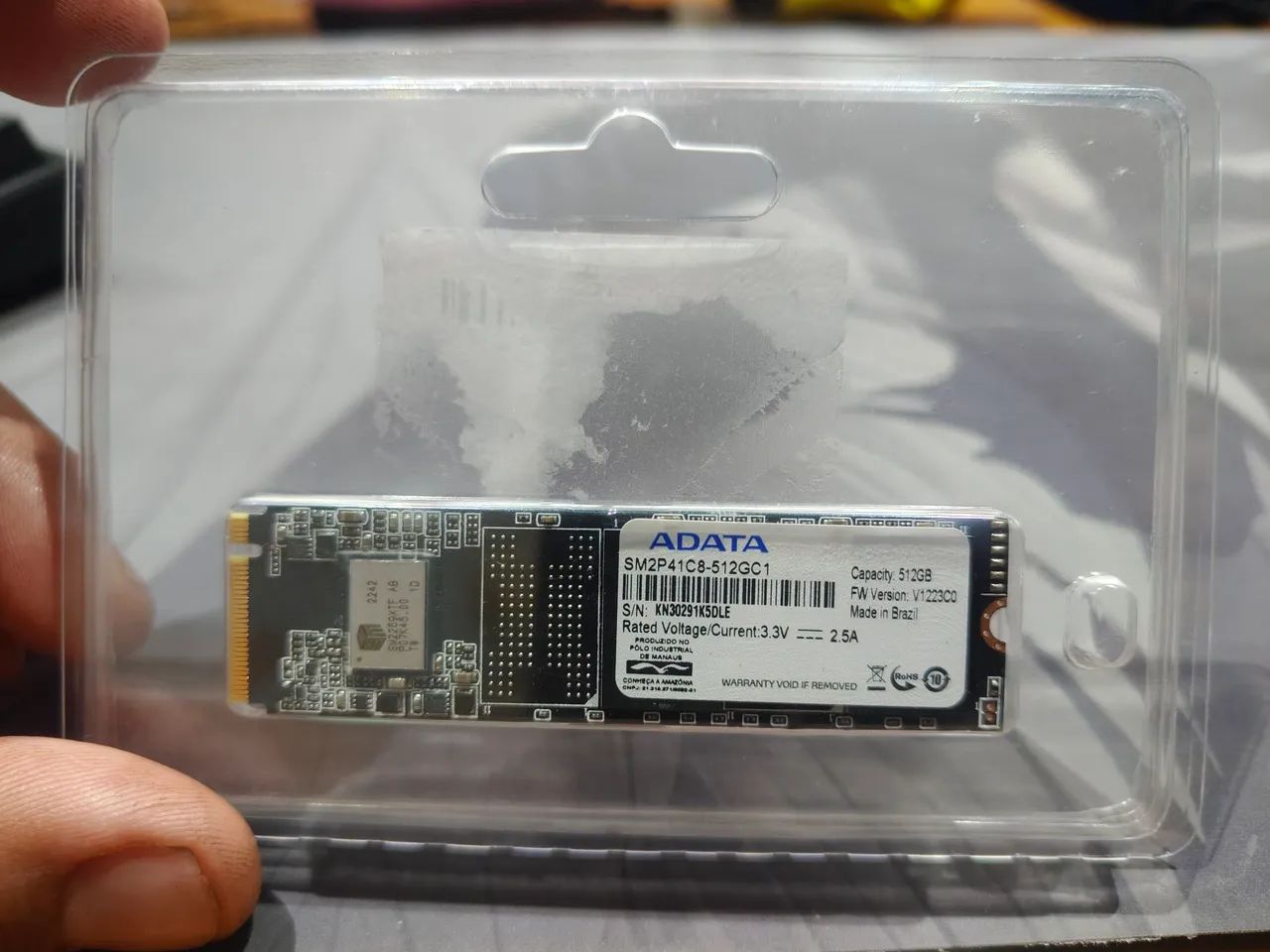 SSD nvme 512 GB 