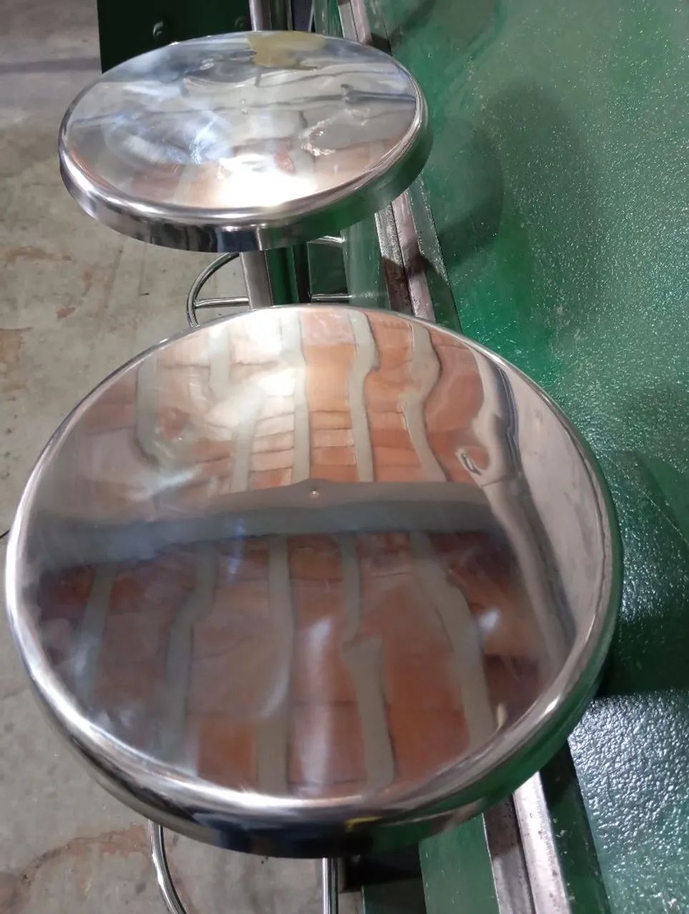 Banco para piscina em aço inox  - Foto 2