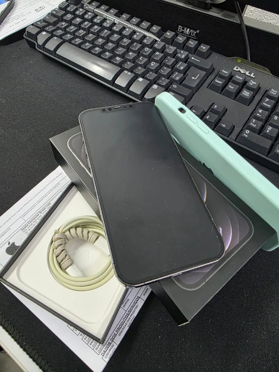 iPhone 12 Pro Max (128 GB) Grafite Perfeito Estado