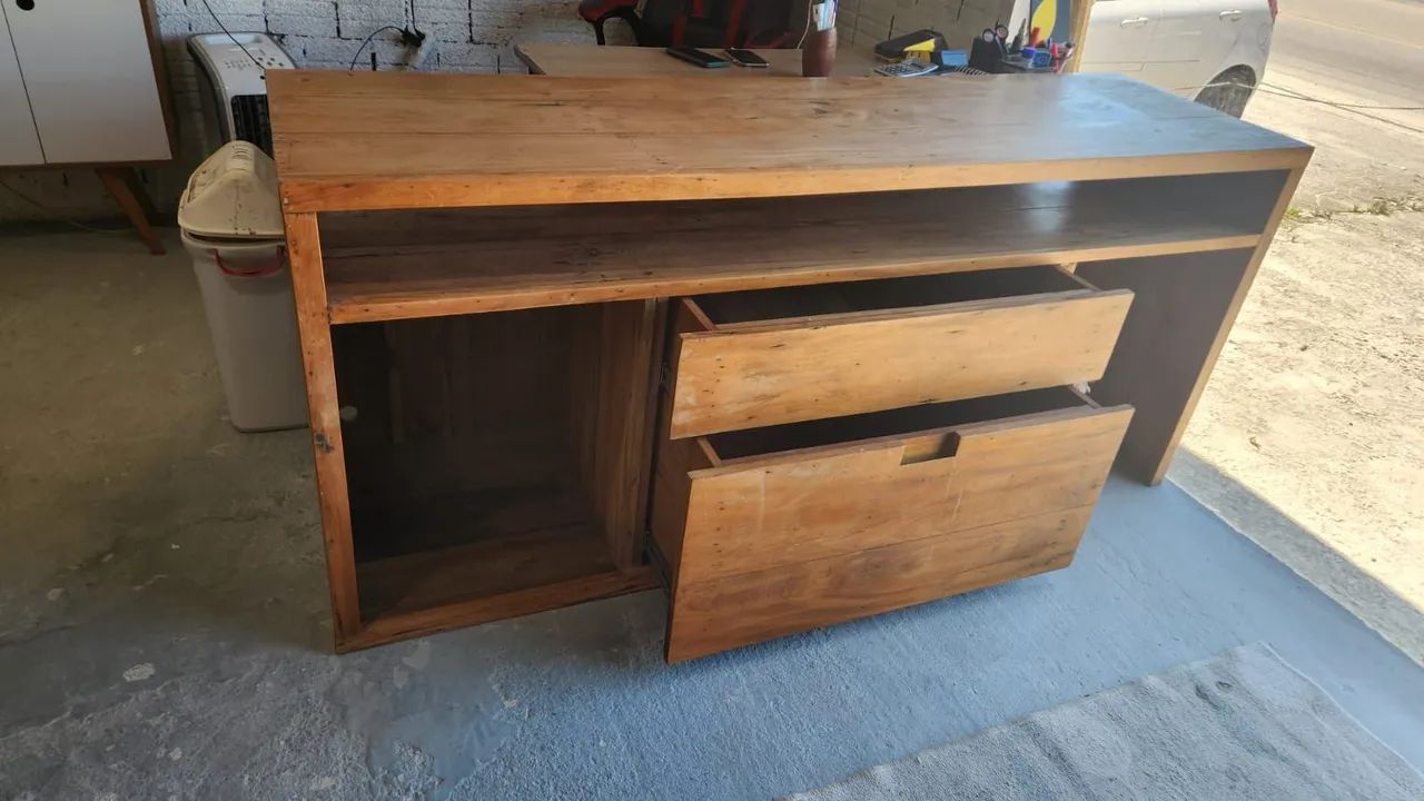 Rack de madeira rústica  - Foto 3