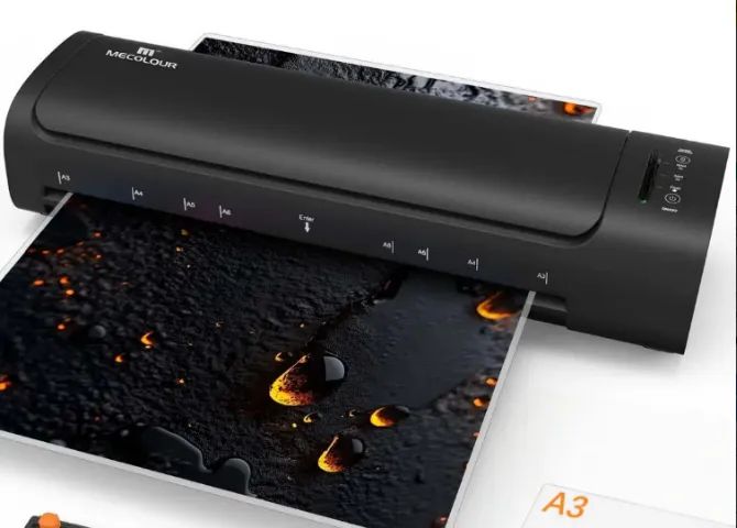 (56) Mecolour Plastificadora Laminadora A3 6 em 1 Multifuncional SL588 110V