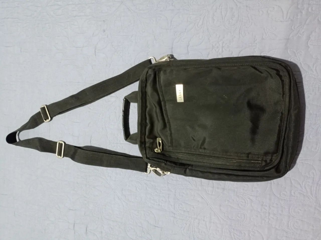 Bolsa masculina transversal 