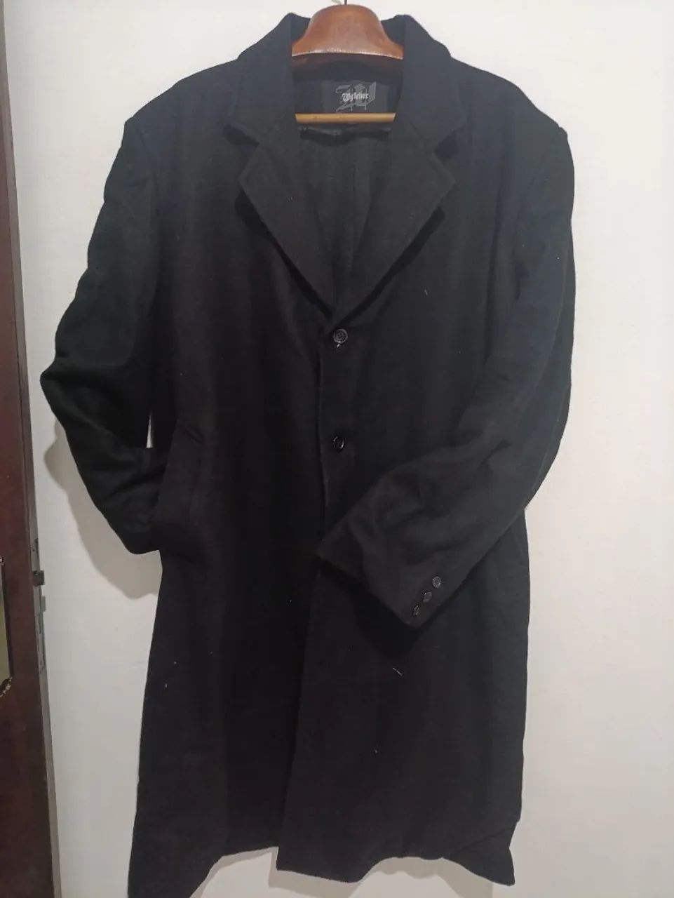 Sobretudo masculino GG de lã forrado - Foto 2