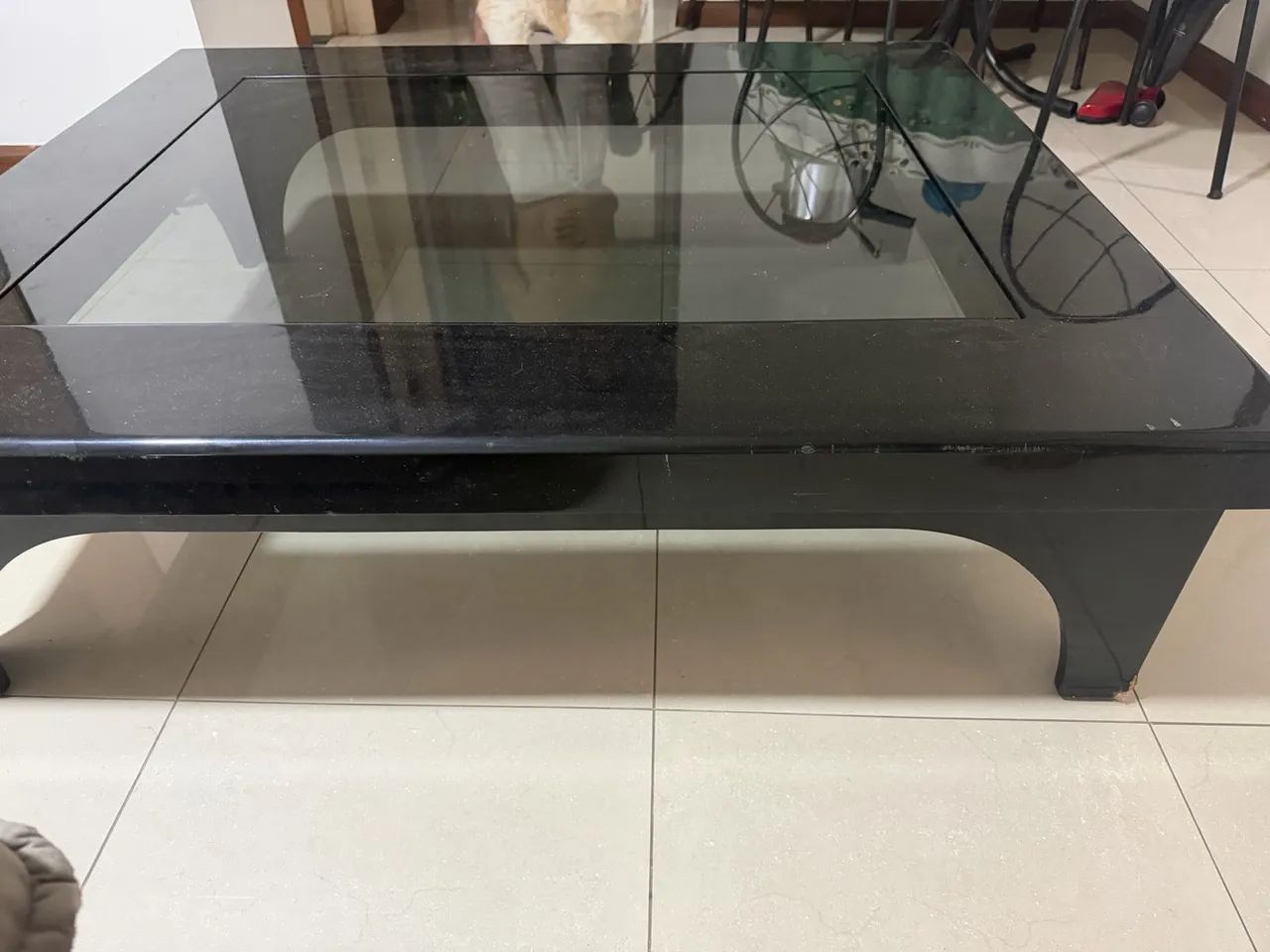 Mesa de centro  em Madeira 1 20m x 1m  - Foto 3