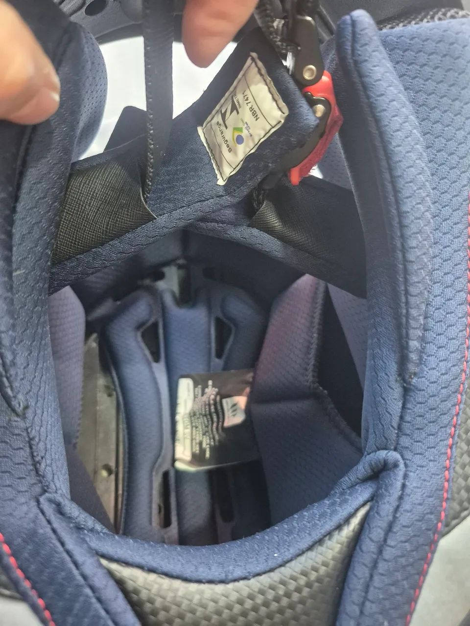 Capacete para motociclista novo número 60 - Foto 6