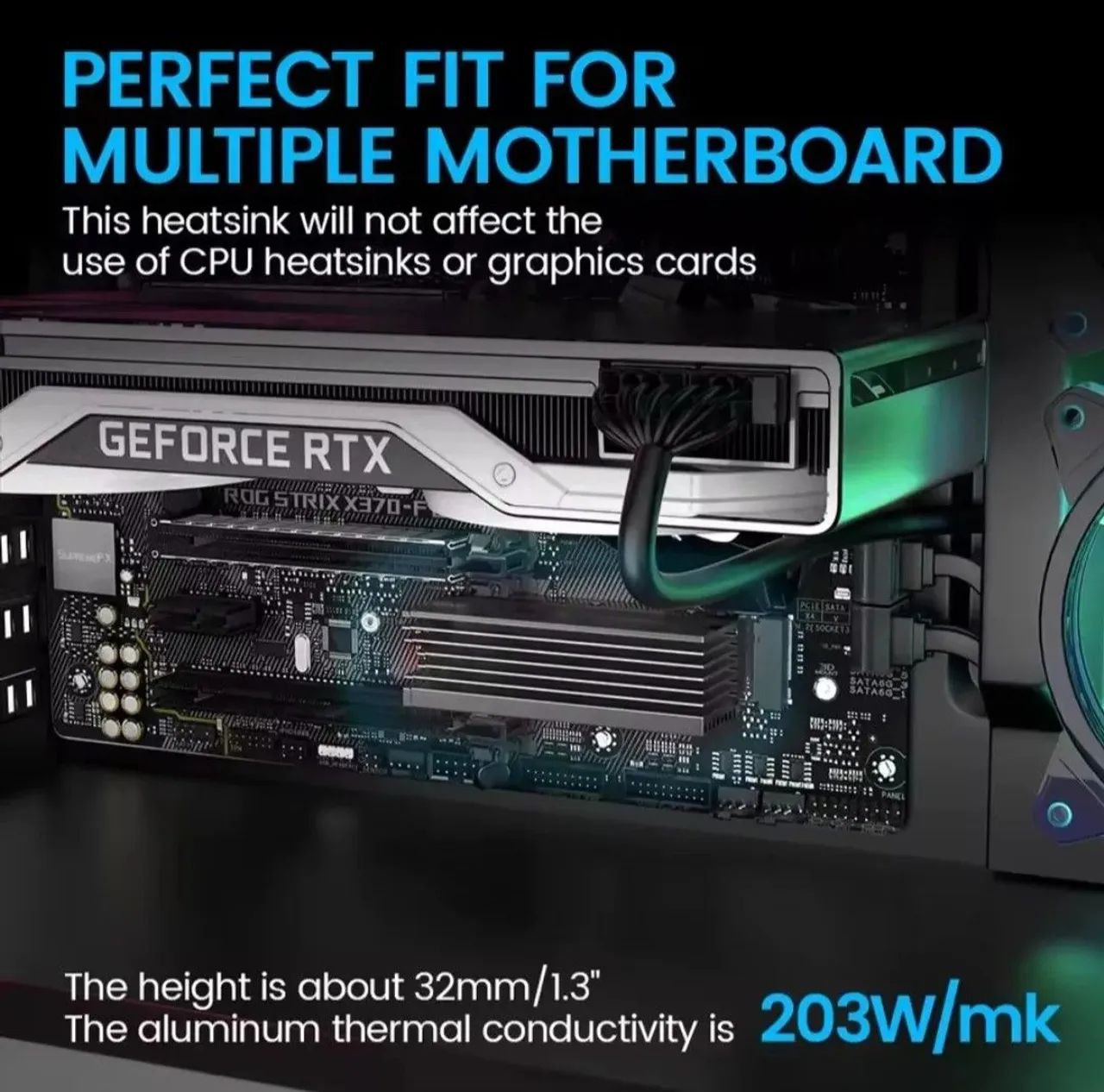DISSIPADOR DE CALOR SSD-M2 - 2280 - Foto 3