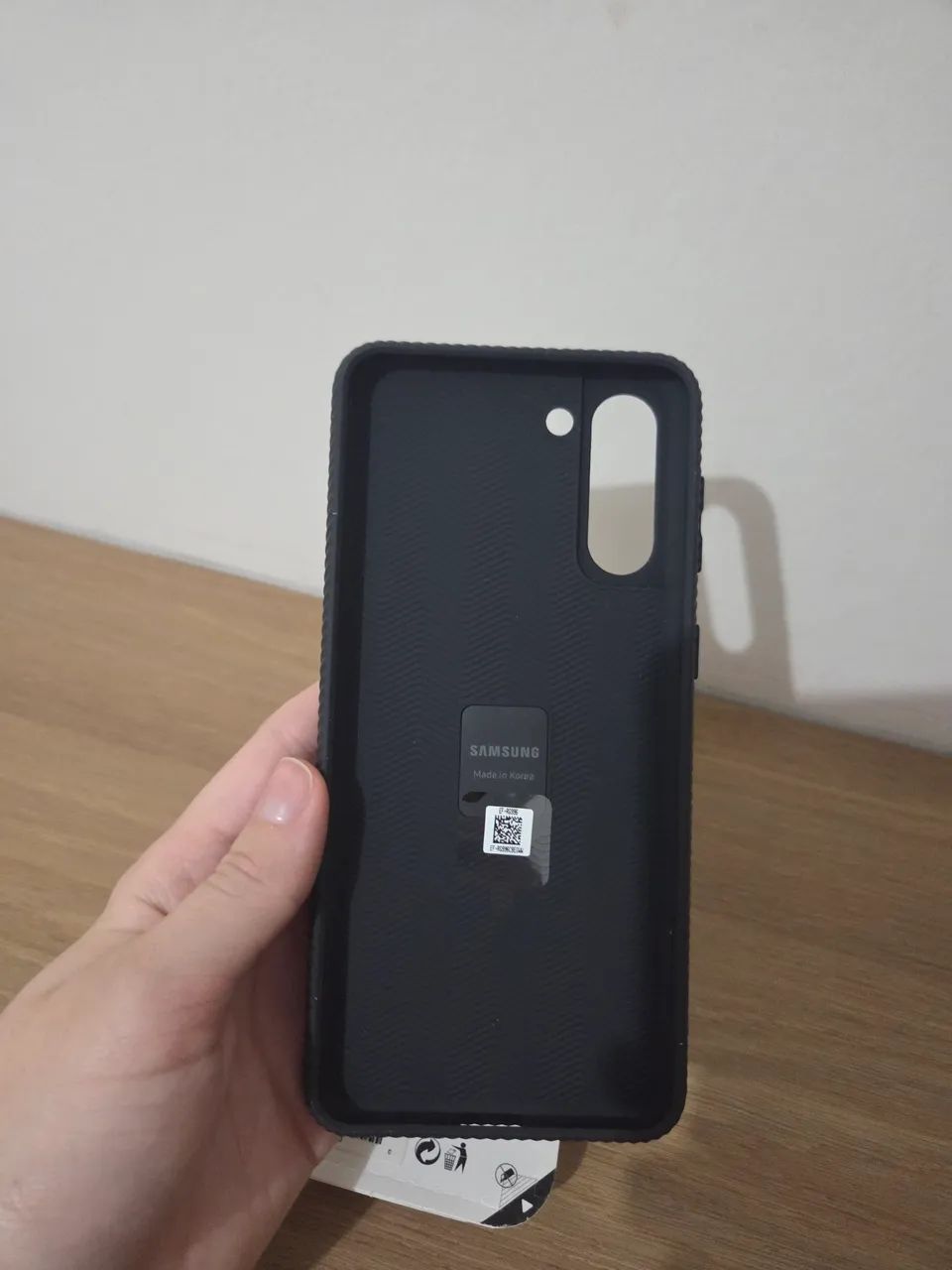 Capa Samsung Galaxy S21+ Protective Standing Cover Original - Preta - Foto 4
