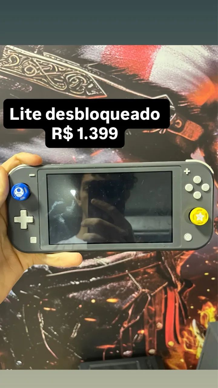 Nintendo switch Lite desbloq 