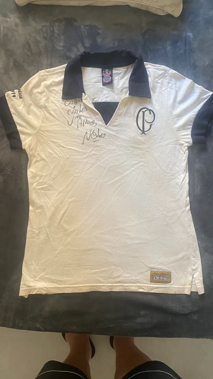 Camisa Corinthians autografada pelo Craque Neto - Foto 4