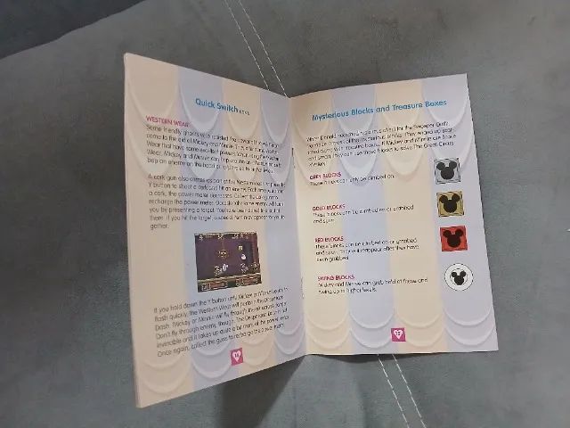 manual original the great circus mystery snes - Foto 3