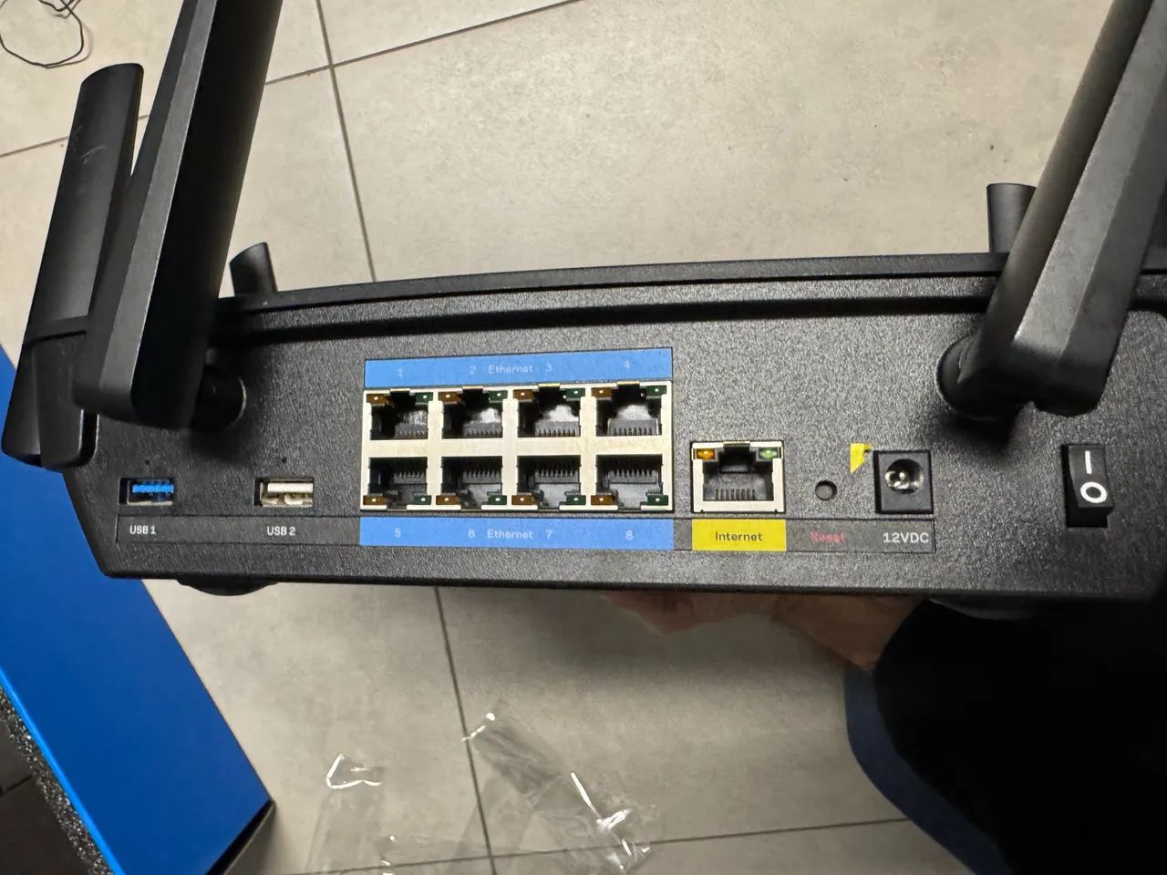 Roteador Linksys Ea9500 Ac5400 Preto (Usado) - Foto 3