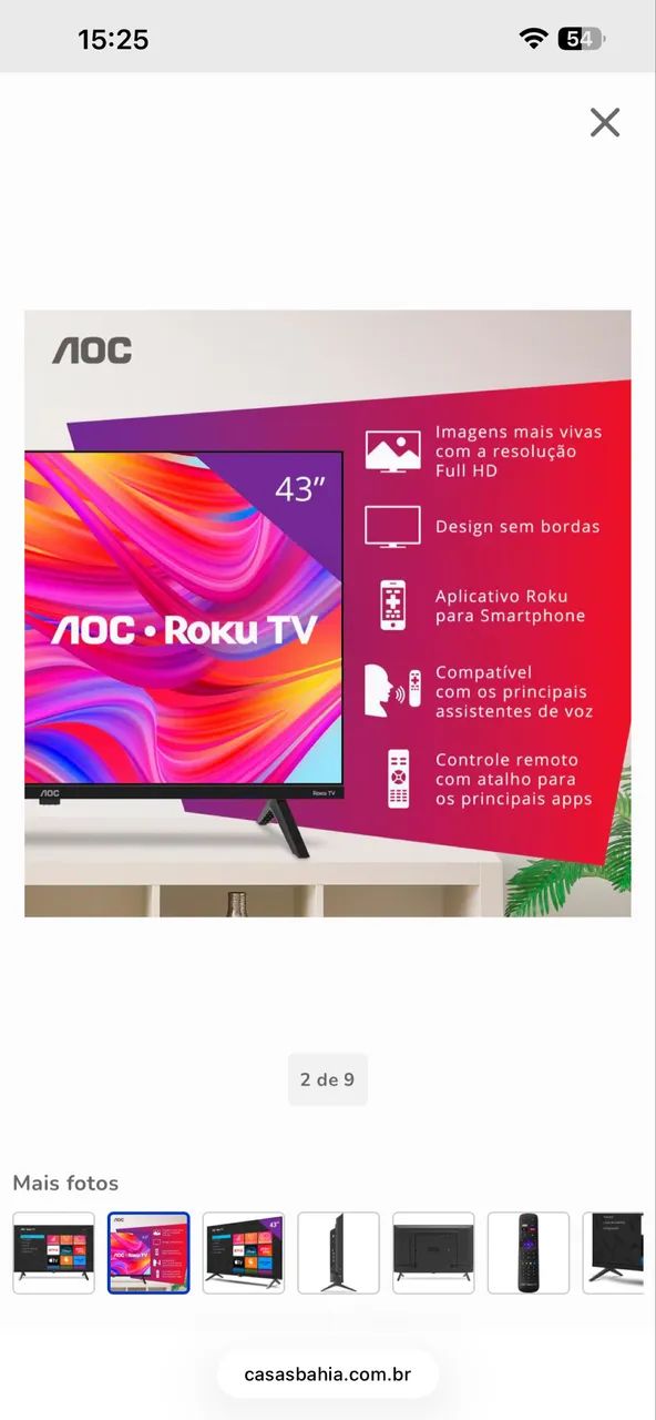 Televisão em ótimo estado, 43 polegadas - Foto 4