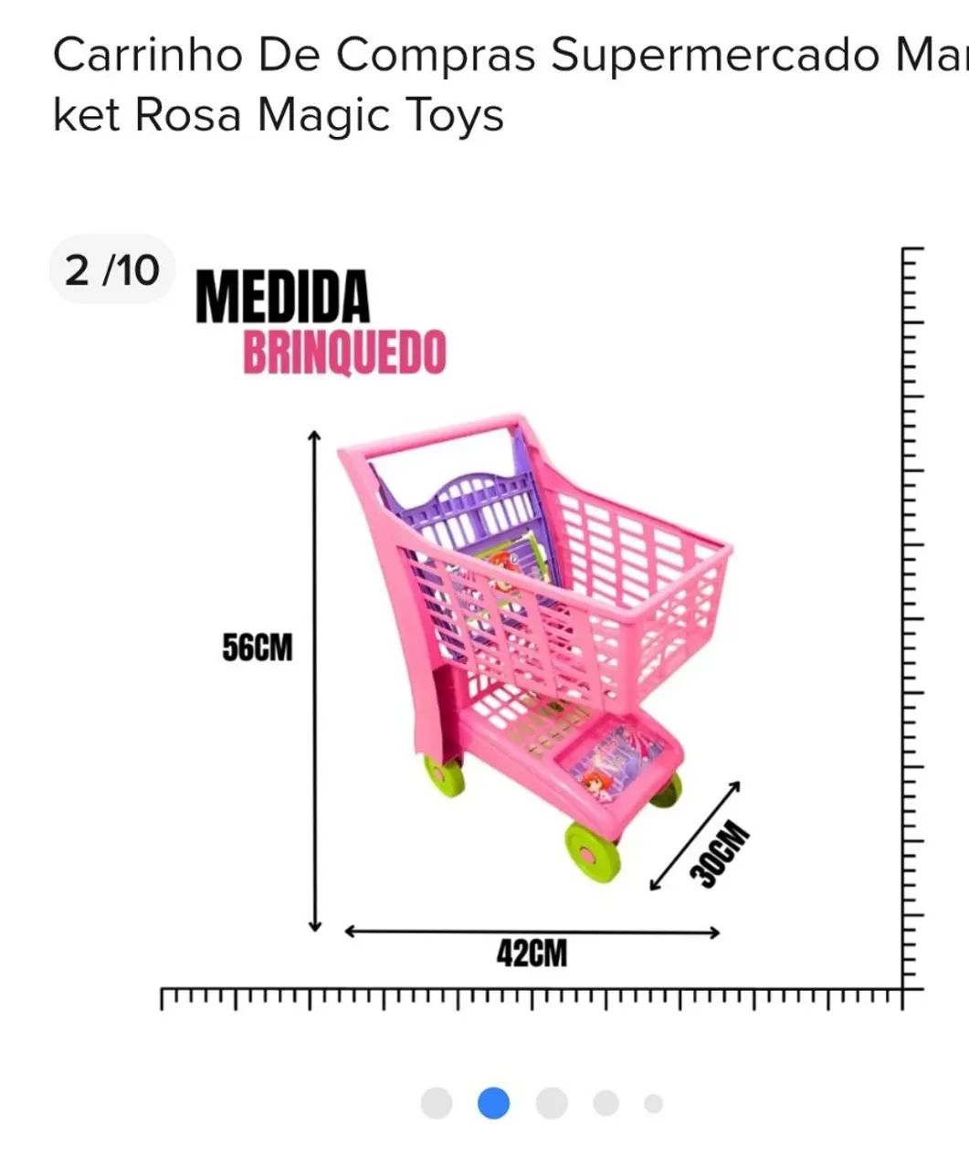 Carrinho de compras Infantil  - Foto 4