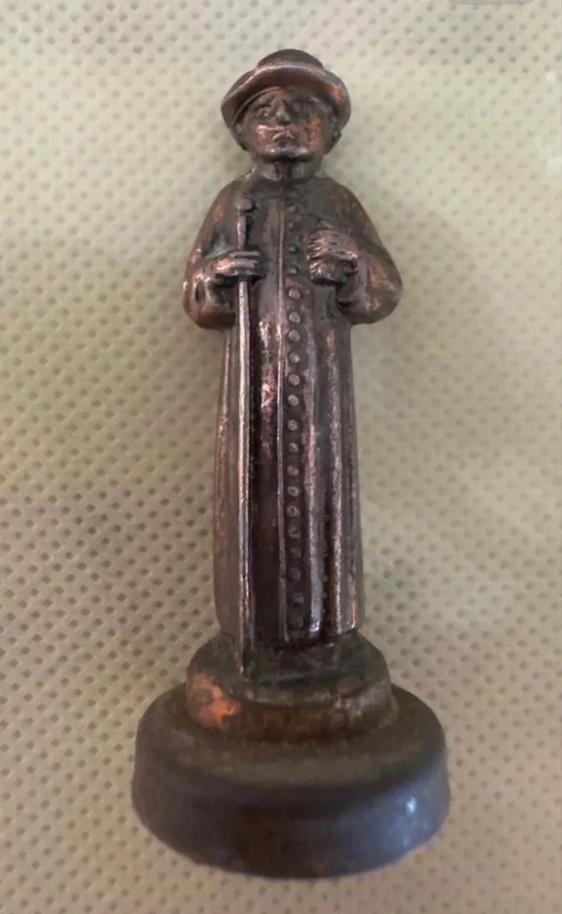 IMÃ COM IMAGEMDE PADRE CÍCERO EM METAL