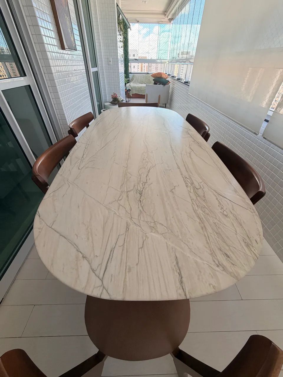 Tampo de mesa de granito importado 