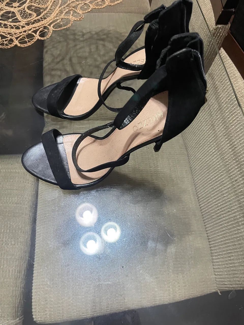 Sandália preta  - Foto 3