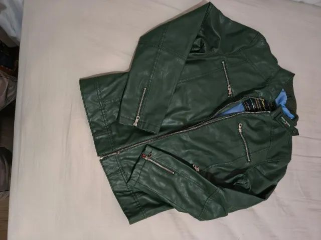 jaqueta de couro - Foto 5
