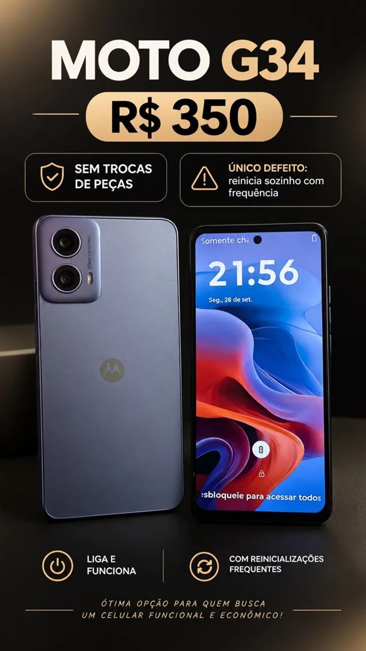 VENDO MOTOG34?