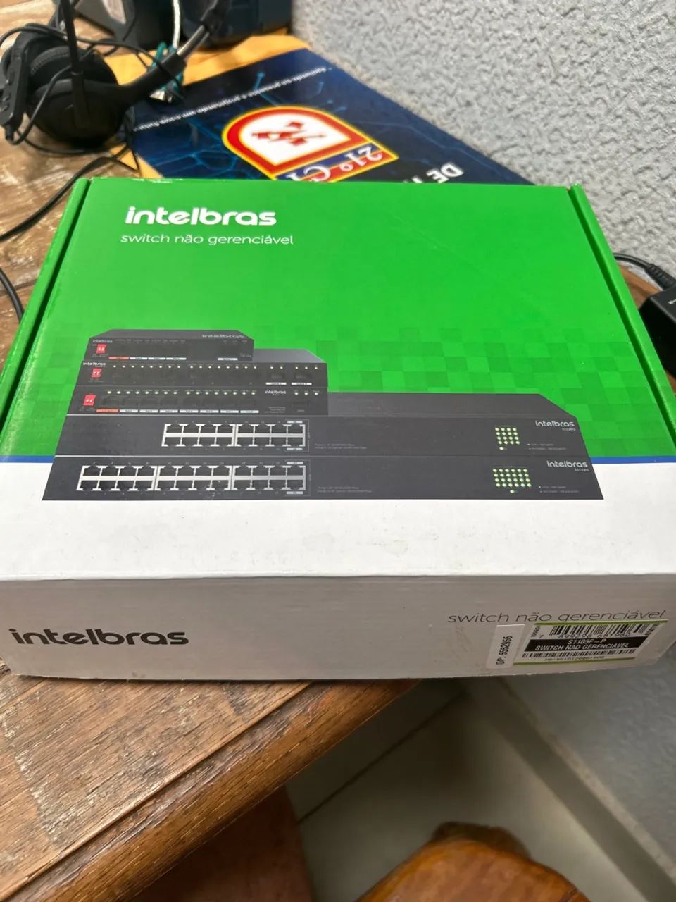 Switch S1105F-P POE Intelbras