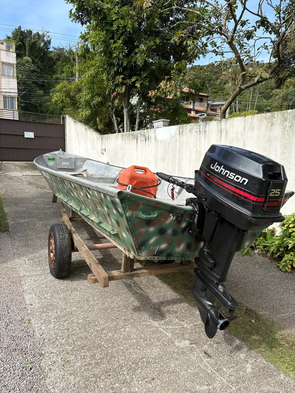 Venda de Lancha de Alumínio 